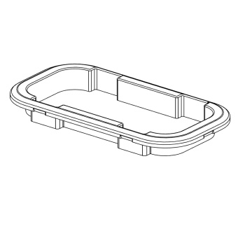 Lewmar 368346239 - ST PL4L Portlight Trim