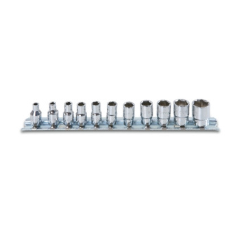 Beta 009000389 - Hexagon Socket Set, 1/4" Female Drive, Chrome-Plated