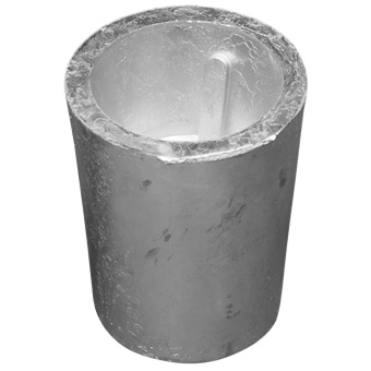 Tecnoseal 00404AL - Radice Conical Prop Nut (Anode Only) Shaft Ø 45mm