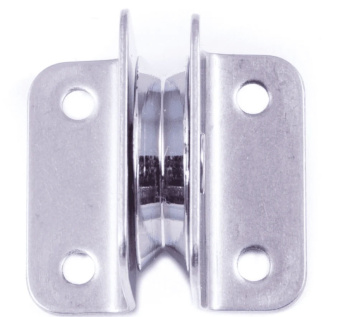 SeaSure 01.14 25 mm Brass Sheave Deck Lead High-Load Block
