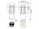 Talamex Super LED 15 10-30V BA15D