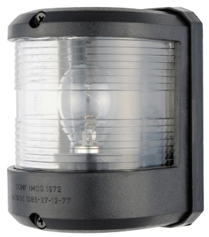 Osculati 11.417.03 - Utility 78 Black 12 V/Masthead White Navigation Light