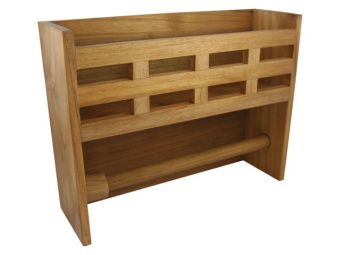 Eude Storage Rack with Paper Towel Holder 33x10x25.5cm