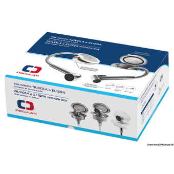 Osculati 15.325.61 - Elissa Deck Shower Keji II Mixer Nylon Hose 4 m