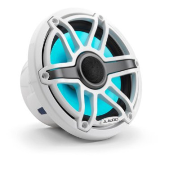JL Audio 010-03074-00 - M6-770 Marine Speaker Sport Style White With LEDs