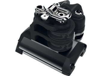 Lewmar 29471836BK - SZ1 Endstop With 2 Control Sheaves, Becket And Cleat