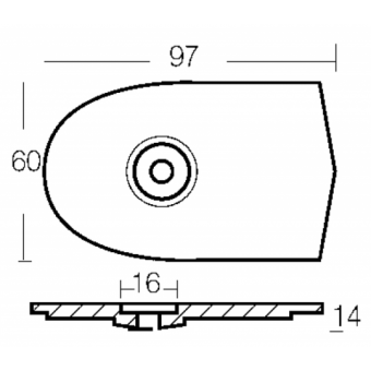E. Polipodio Zinc Plate For 6/8 HP Yamaha Engine