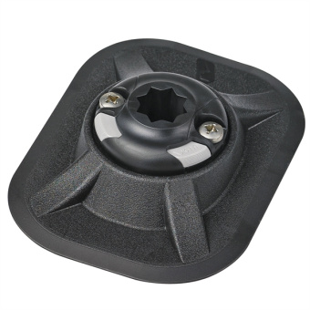 RAILBLAZA RIBPort for Inflatable Boat Dinghy – Self-Adhesive Pad for Easy Installation (Color: Black)