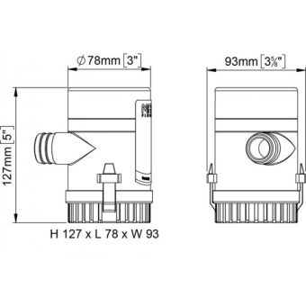 Marco UP 1000 Pump 12V