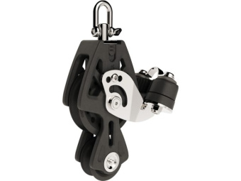 Lewmar 29925037BK - Synchro Block Fiddle With Cleat 50mm
