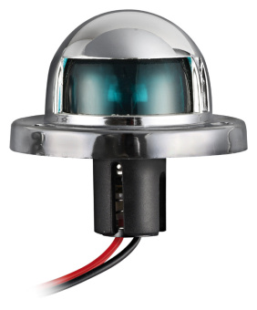 Osculati 11.401.02 - Green 112.5° Navigation Light Made Of Chromed ABS