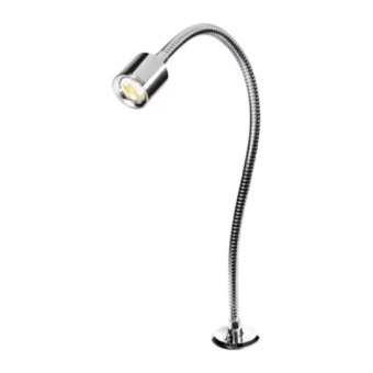 BCM Reading Light Ventura 35cm+Switch Chr. 1.5W 10-30V 3000K
