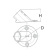 Round Base 60° 22 mm