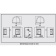 Lalizas 71300 - FOS LED 12 Starboard & Port Lights 112,5°, Set, With White Housing