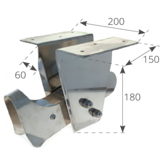 Stainless Steel Bow Roller