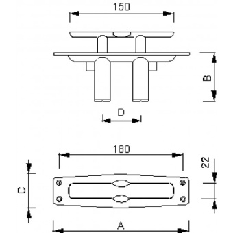 Foresti & Suardi Flush Lift Cleats 195 mm