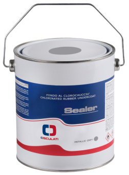 Osculati 65.620.20 - Sealer Primer And Sealant Metalized Grey 2.5 l (2 pcs)