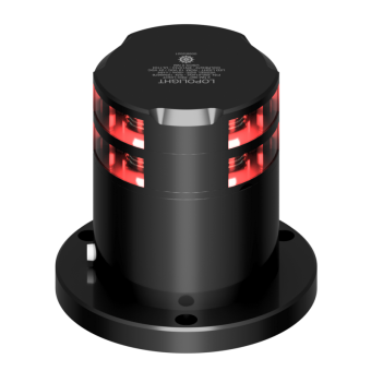 Lopolight 301-114ST-PRO-I-EX - Navigation Light 3NM 360° Red, Double, Ex Zone 1&2, Ice-Class