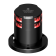 Lopolight 301-114ST-PRO-I-EX - Navigation Light 3NM 360° Red, Double, Ex Zone 1&2, Ice-Class