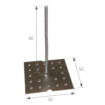 Aluminium Support To Fix Sound Absorbing