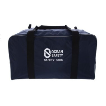 Ocean Safety Blue Empty Survival Gear Pack Bag 10–12 Persons