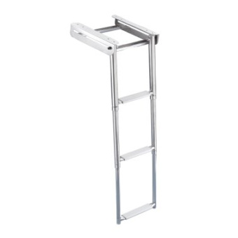 Trem Stainless Steel Ladder With 4 Steps - Telescopic