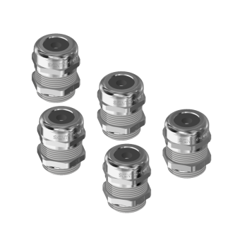 Lopolight 400-452 - M25 Cable Glands, Metal (5 pcs)