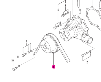 Northern Lights 32B4502101 - Pulley  