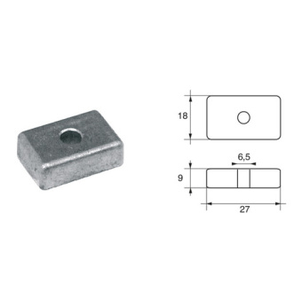 Bukh PRO L8143125 - Anode F/MERCRUISER EngineS