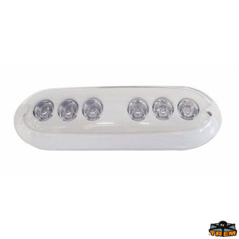 Trem L4306012 - 6 LED Oval Underwater Light