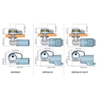 Quick FSDP20712D06A00 - DP2 Windlass With Drum 700W 12V Gypsy 6mm