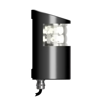 Lopolight 300-039-B-CD - Navigation Light 5NM 225° White, Masthead, Double, Black Anodized