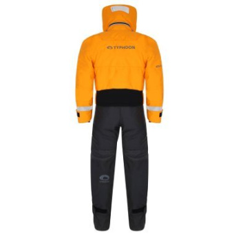 Plastimo P200100 - Typhoon Sea Kayak Drysuit H/E Mens Tangerine/Grey M
