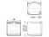Talamex Cupholder Foldable And Adjustable White