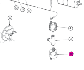 Northern Lights 22-40357 - Switch, Pressure 25 PSI