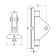 Ronstan RC42660 Series 26 CB Headboard Batten Car