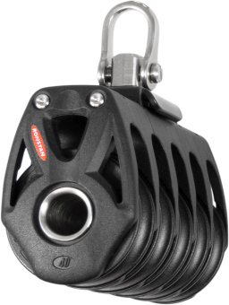 Ronstan RF48500 Series 40 Ball Bearing Orbit Block, Quin, Shackle Head
