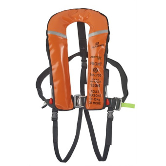 Plastimo 65336 - Inflatable Lifejacket Solas Austral 180 Auto Orange HR Fully Equipped
