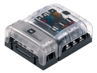 BEP ATC-6W - Fuseblock ATO/ATC 6 Circuits Screw Terminal