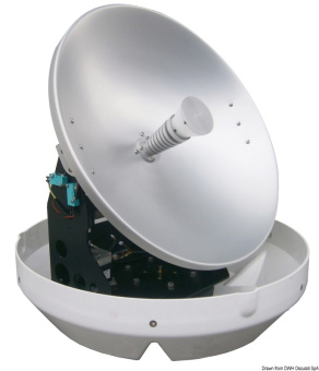 Osculati 29.923.42 - GLOMEX Rhea NEO Satellite TV Antenna