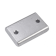 E. Polipodio Rectangular Zinc Anode 73X48X10 mm