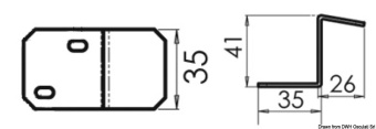 Osculati 52.195.00 - Tank Fixing Plate