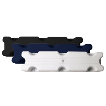 Allpa Block Fender, 1000x120x70mm, 1,8kg, White (Size 2)