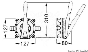 Osculati 15.262.35 - Whale Gusher Urchin Bilge Pump Fixed