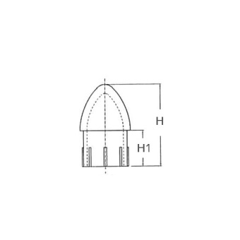 Terminal Plug For Tube 22 mm