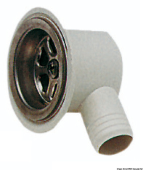 Osculati 50.530.00 - SMEV Drain Outlet 90°