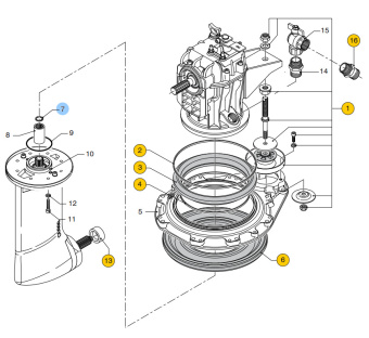 Vetus STM9327 - Retainer Ring