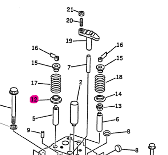 Northern Lights 6150-41-4540 - Intake Valve Rotater 