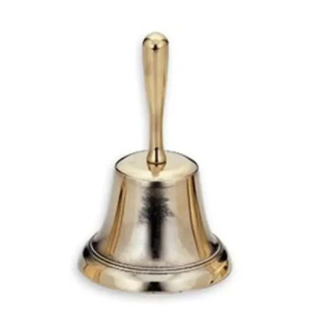 Foresti & Suardi 2202.L - Polished Brass Handbell Ø80x125