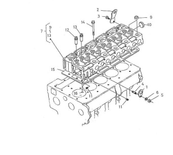 Nanni Diesel 970310651 - GASKET for 5.250TDI